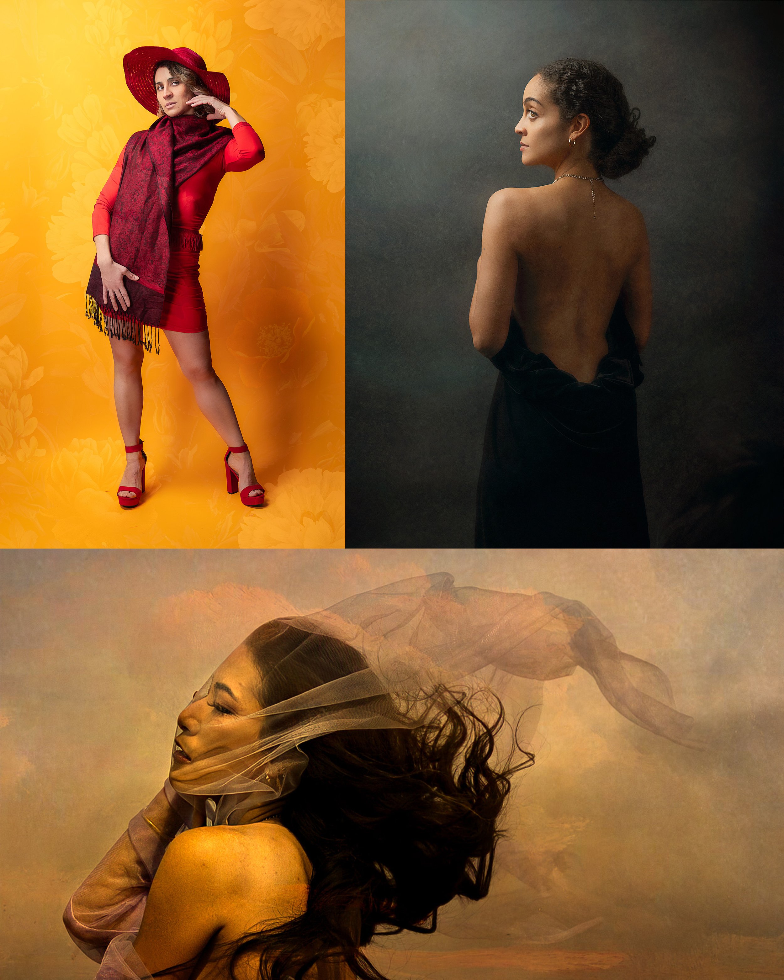 Fine art and beauty portrait photography