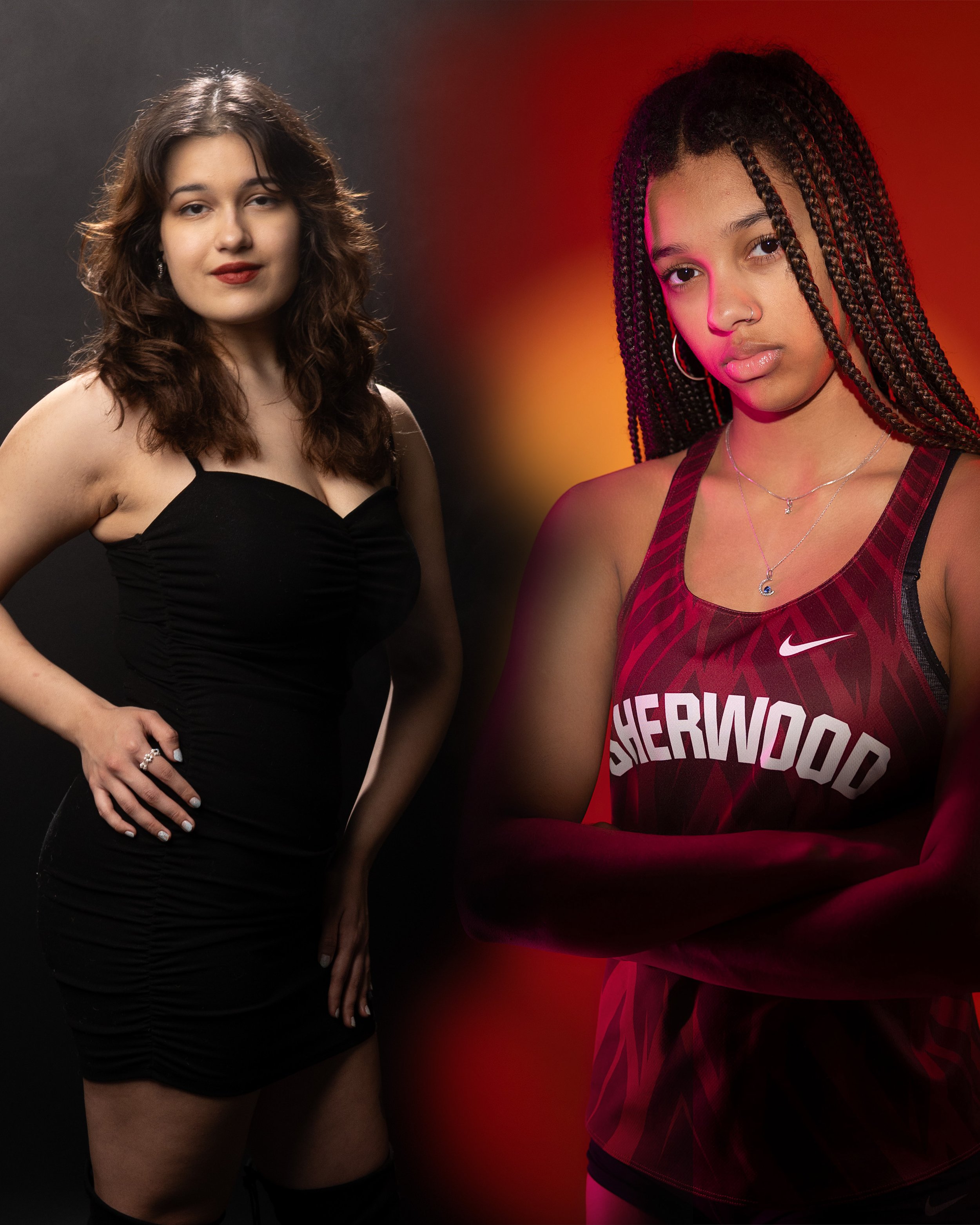 Senior high portrait photography